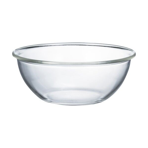 ハリオサイエンス 耐熱ガラス製浅型ボウル2000 MXPA-200-BK 1個×12個...