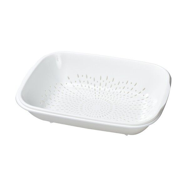 水切りトレーセット 0160 ホワイト 334×250×78 016076 1個x30個