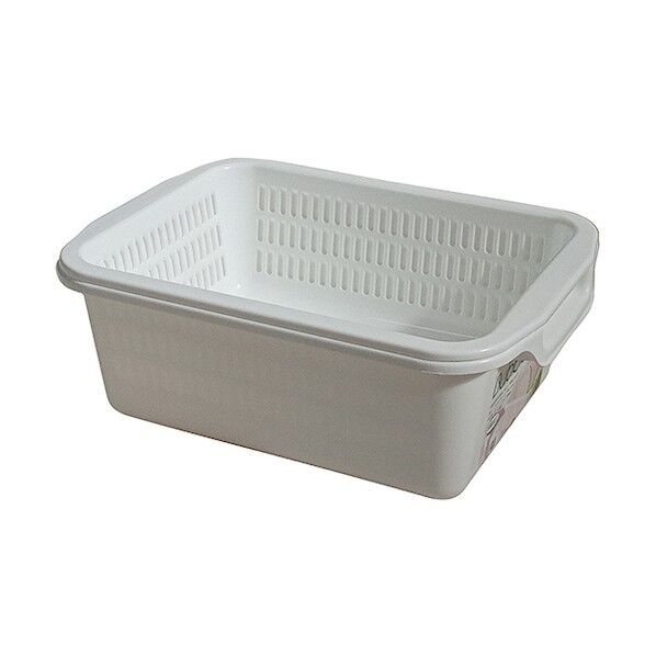 ヒマラヤ化学工業所 バブル水切りセット 0381 小 ホワイト 355×255×130 037170 1個×30個...