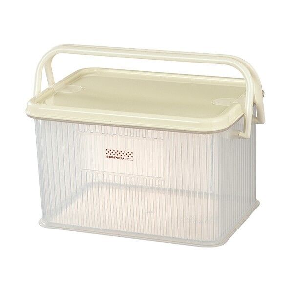 ヒマラヤ化学工業所 マルチBOX ハッピー 1523 M型 アイボリー 358×250×218 152323 1個×12個...