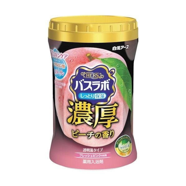HERSバスラボボトル濃厚ピーチの香り 600g 22463-7 1点x15本