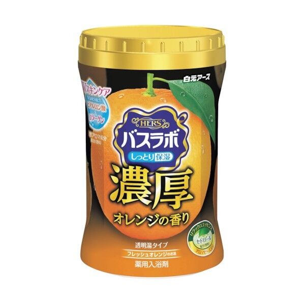 HERSバスラボボトル濃厚オレンジの香り 600g 22464-7 1点x15本