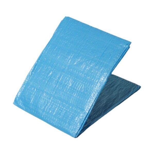 萩原工業 輸入ブルーシート(薄手) 5.4m×5.4m HBS-5454 1点 x 6枚...