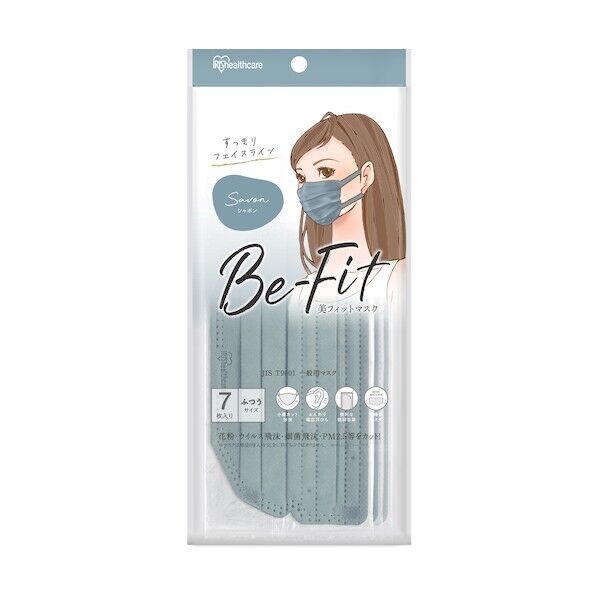 296509 美フィットマスク ふつうサイズ シャボン PK-B7MXF 7枚x160袋