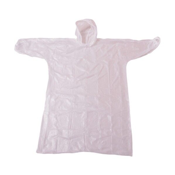 レインコート 乳白 120cm KPA-1N 5枚x20袋