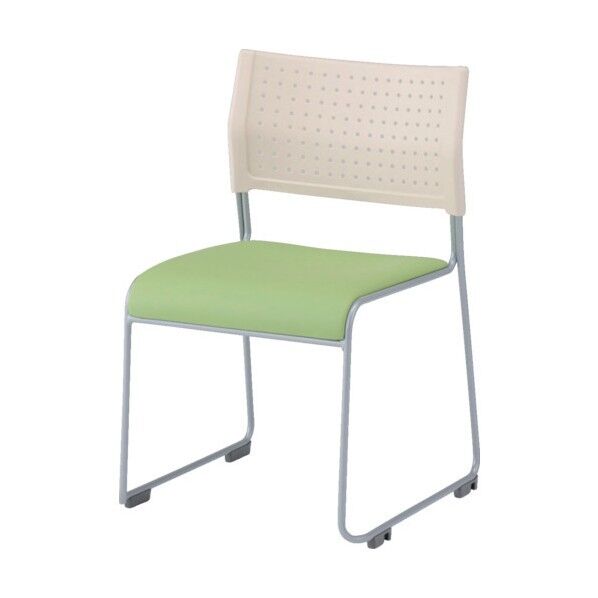 アイリスチトセ スタッキングチェアー LTS-110-VGR 1点×20脚...