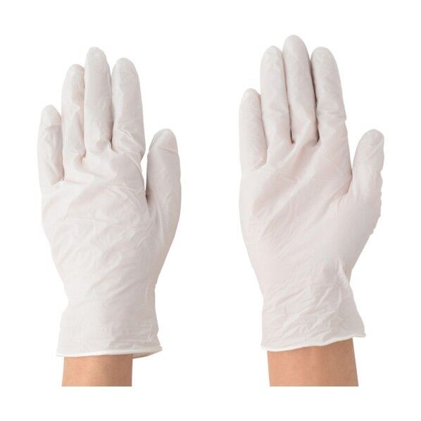 川西工業 ニトリル使いきり手袋ストロング ホワイト 粉無 Lサイズ 2037W-L 100枚×20箱...