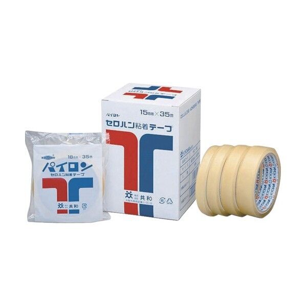 共和 セロハン粘着テープ 24mm×35m 透明 HC-170 1点×5巻...