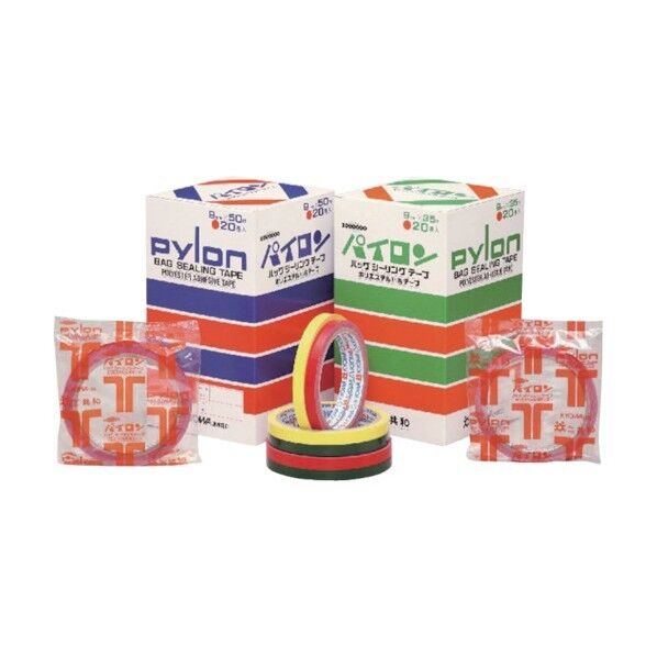 共和 バッグシーリングテープ #25(PET)9mm×35M 橙 HZ-015-6 1点×240巻...