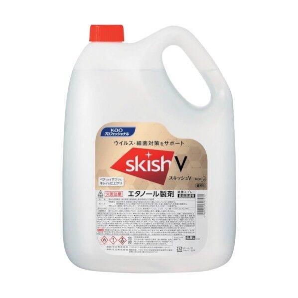 花王 業務用スキッシュV つめかえ用 4.5L 397430 1個×3個