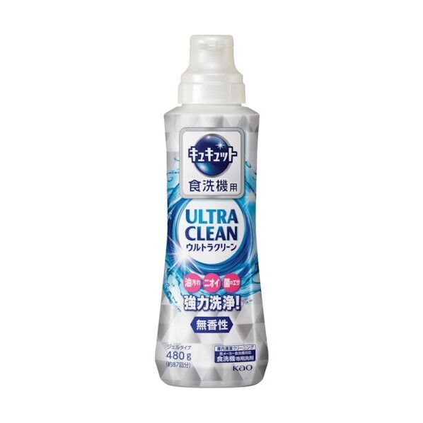 花王 食器洗い乾燥機専用キュキュットウルトラクリーン 無香性 本体 406514 1個×12個