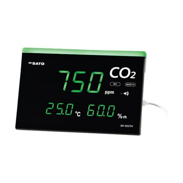 CO2モニター SK-50CTH() 約226X45X152mm 1737-00 1点