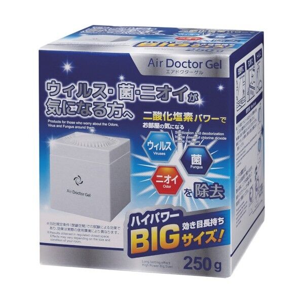 エアドクター空間除菌 ゲルタイプ250g K-2557 1点x24個