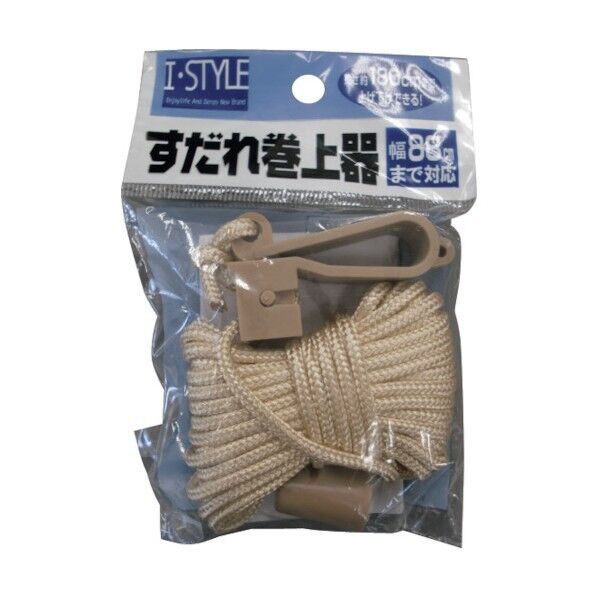 加藤伝蔵商店 すだれ巻上器180(茶) E001 1点×18個