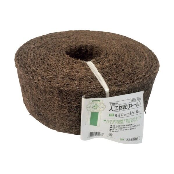 加藤伝蔵商店 人工杉皮ロール 10cm×10m T056 1点×20個