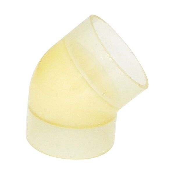 KCドレン透明継手45°エルボ 25 137983 1点x4個