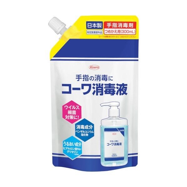 興和 コーワ消毒液つめかえ用300mL 13278 1点×40個...