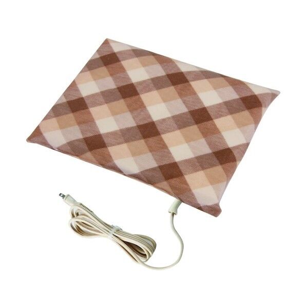 広電 電気あんか ソフトタイプ ベージュチェック VWF152H-BG 1台×12台...