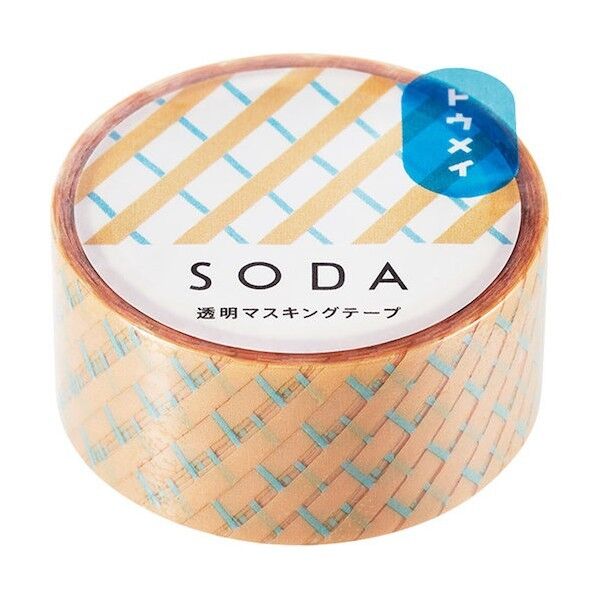 ソ-ダ 透明マステ(ギフト) CMT20001 1点x3本