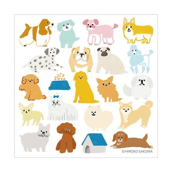 キングジム ポップアップシ-ル(ドッグ) POP002 1点×5個...