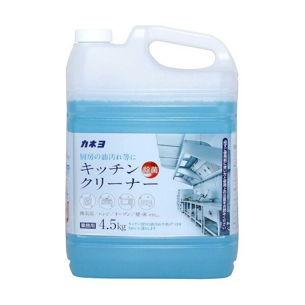 カネヨ石鹸 カネヨキッチンクリーナー 4.5kg 305084-B 1点×3個