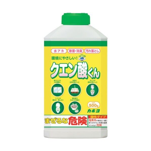 カネヨ石鹸 クエン酸くん 本体 500g 390025 1点×24個...