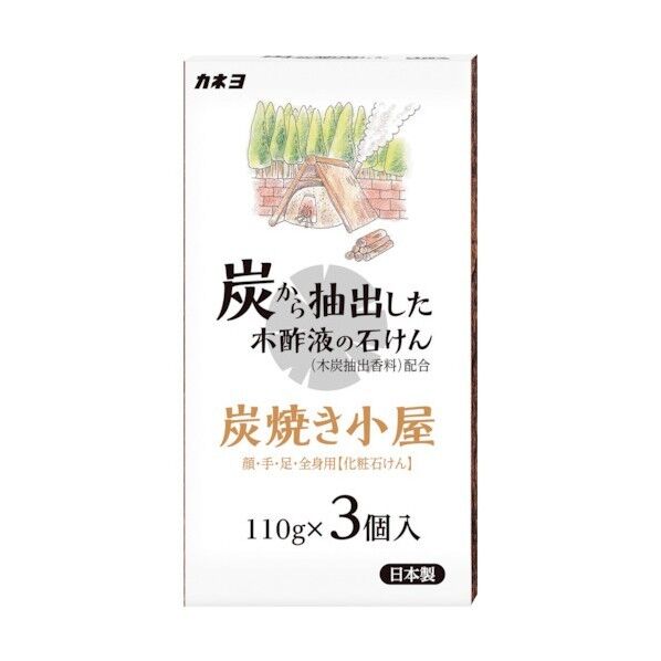 カネヨ石鹸 炭焼小屋 401042 3点 +36個...