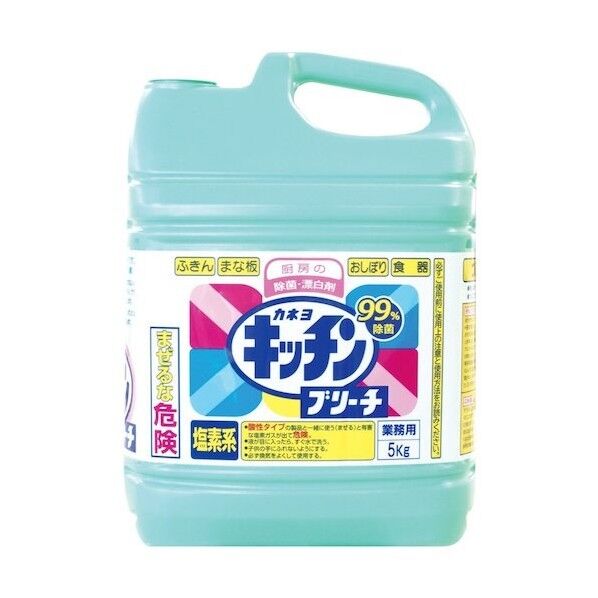 カネヨ石鹸 カネヨキッチンブリーチ 5kg 605061 1点×3個