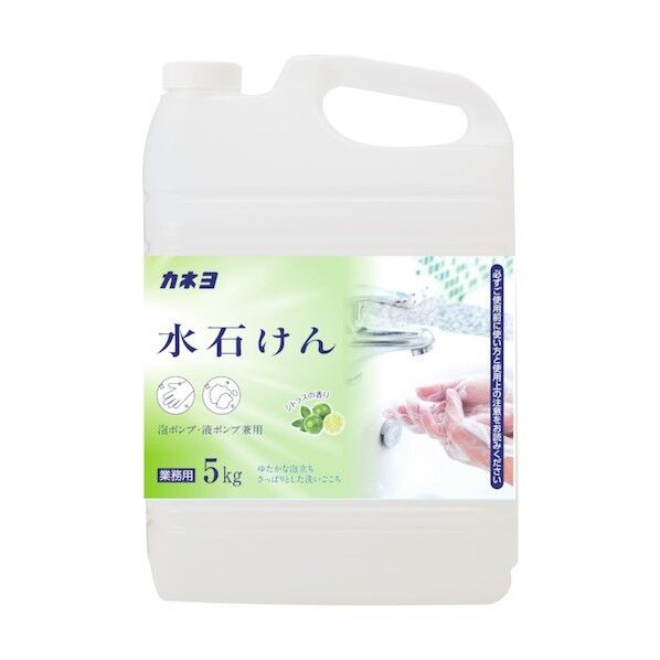 カネヨ石鹸 水石けん 5kg 701013-A 1点×3個