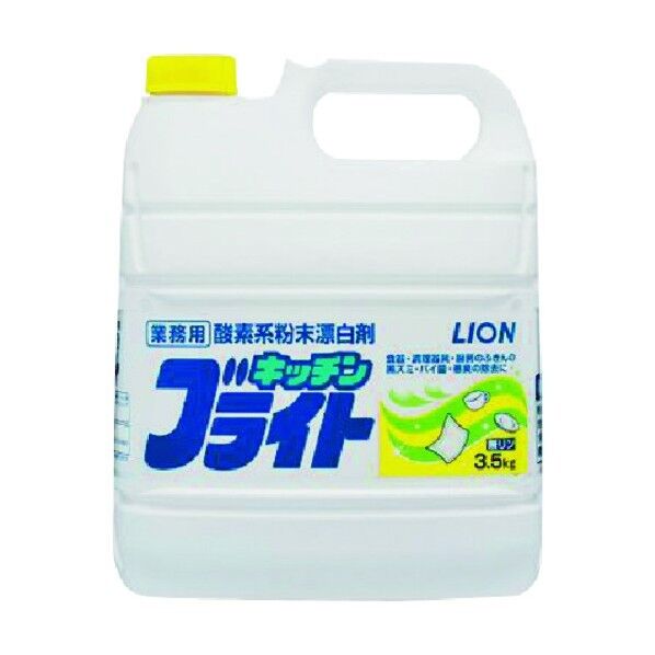 ライオンハイジーン 酸素系キッチンブライト 3.5kg HHDGL 1本×4本