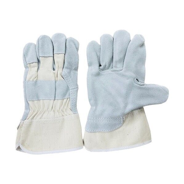 南村製作所 牛床革手袋 帆布革手  フリー 311 1点×10双...