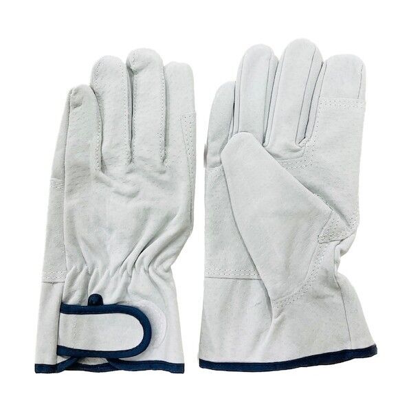 南村製作所 豚革スエードマジック 870 L 白 870-L 1点×10双...