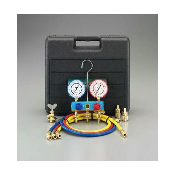 ［R134a］マニホールドキット(カーエアコン用)