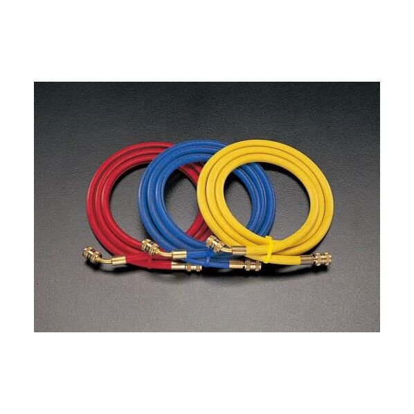 ［R134a］チャージングホースセット 150cm EA104N 1