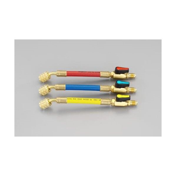 ボールバルブ付異径ホースアダプター3色セット EA104SB 1