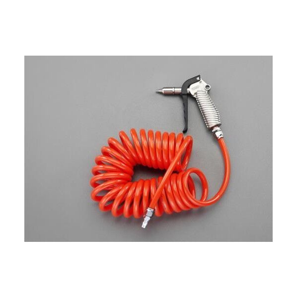 エアーブローガン(標準ノズル・ウレタンカールホース付)