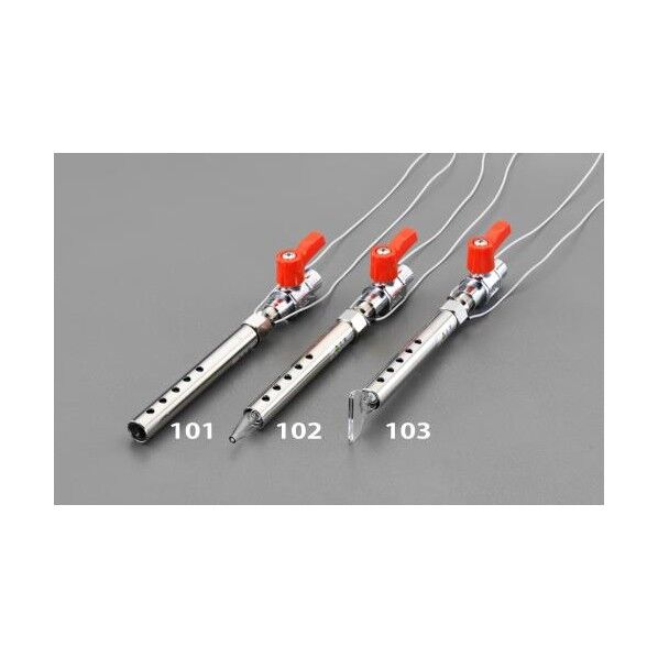 Rc1/8 x112mmエアー式熱風ヒーター(幅広ノズル)