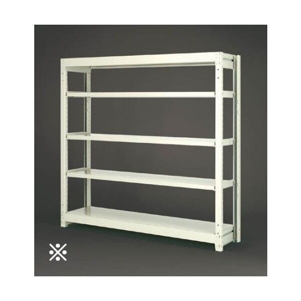 1250x600x1800mm300kg用4段スチール棚