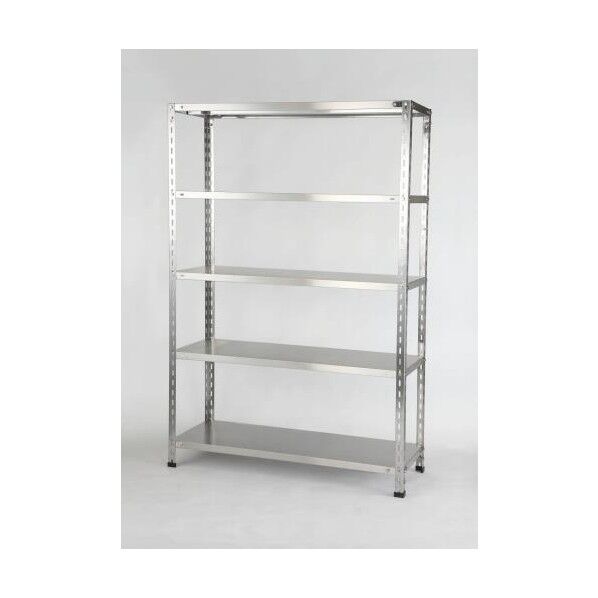 1200x1800x450mm150kg[ステンレス製]5段軽量棚