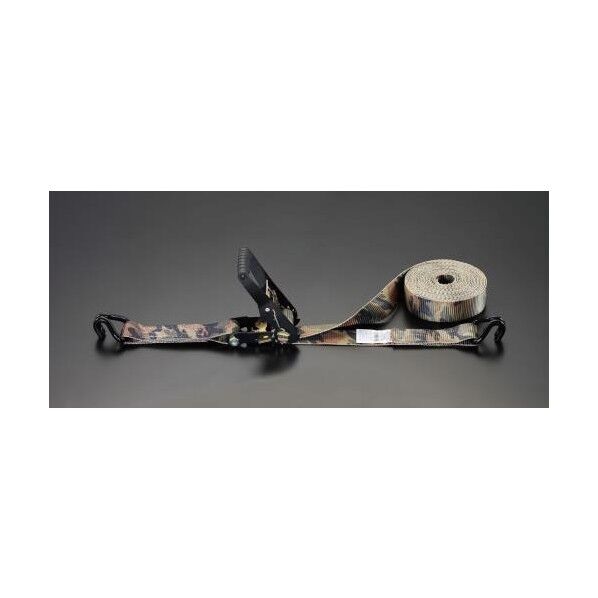 1500kg/50mmx8m[ラチェット式]ベルト荷締機(カモ) EA982BC-2B 1