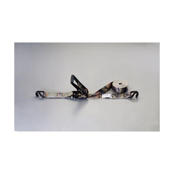 1500kg/50mmx4.8mラチェット式・ベルト荷締機/カモ