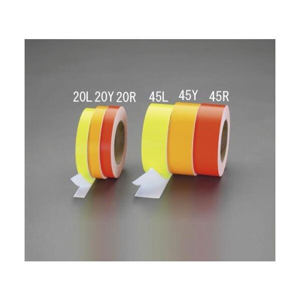 45mmx30m蛍光粘着テープ[レモン]