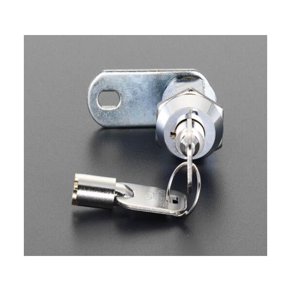 φ22x22mm[スチール製]サイドバーロック(同一キー)