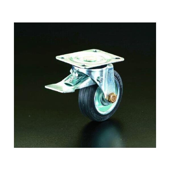 200mm[自在金具]キャスター[ブレーキ付]