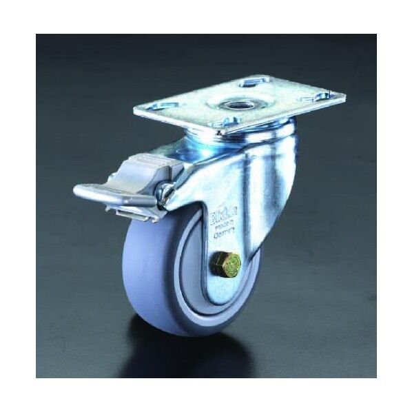 80mm[自在金具]カバー付キャスター[B付]