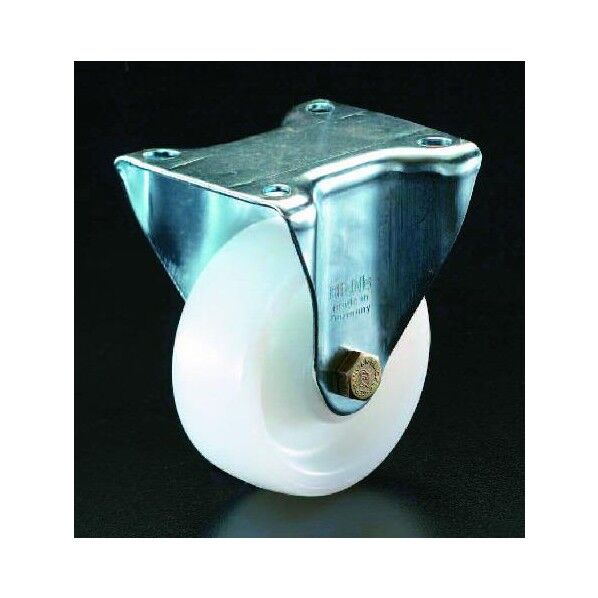 100mm[固定金具付]ナイロンキャスター EA986HL-100