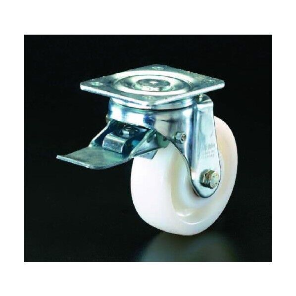 200mm[ステンレス製]自在金具キャスター[B付]