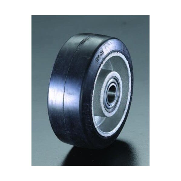 250x50mmラバータイヤ・アルミ車輪