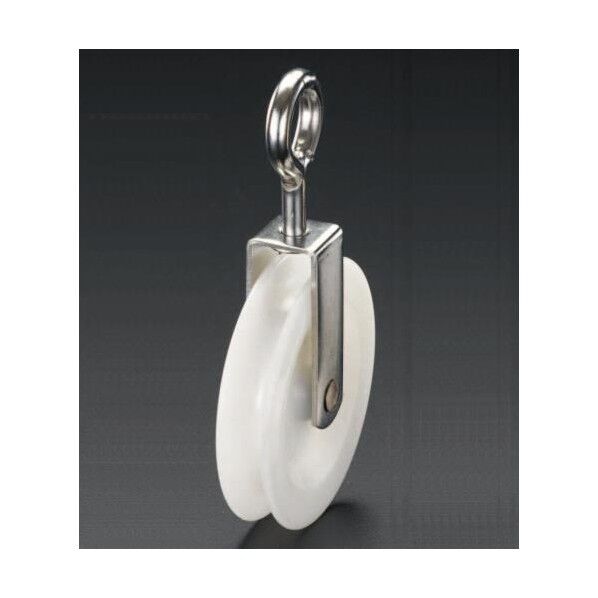 66mm[1車アイ]ナイロンプーリー