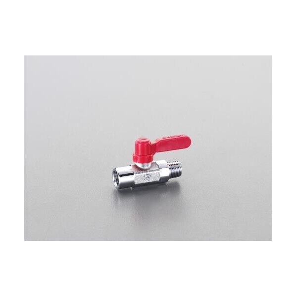 Rc1/4 xR1/4 ミニボールバルブ(ロングハンドル)